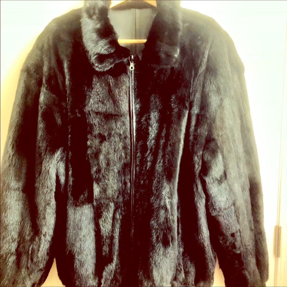 Clothes and mink coat